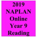 2019 Kilbaha Interactive NAPLAN Trial Test Reading Year 9